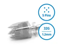 Crystal 5-pin Multi Needle 1.2mm