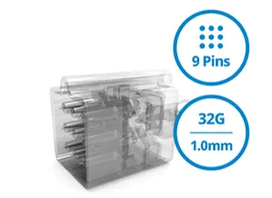 Crystal 9-pin Multi Needle 1.0mm